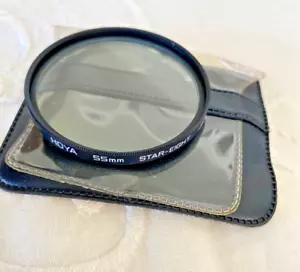 HOYA 55MM STAR-EIGHT FILTER (SPECIAL EFFECTS) WITH CASE/JAPAN/NEVER USED - Picture 1 of 4