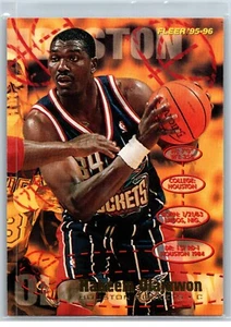 Fleer #224 Hakeem Olajuwon Houston Rockets 1995-96 - Imagen 1 de 4