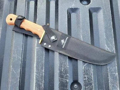 Cuchillo Winchester Bowie enorme hoja fija excelente estado Foto 1 de 2