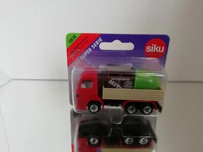 SIKU 0828 RECYCLING TRANSPORTER MERCEDES TRUCK ON BLISTER - Photo 1/4