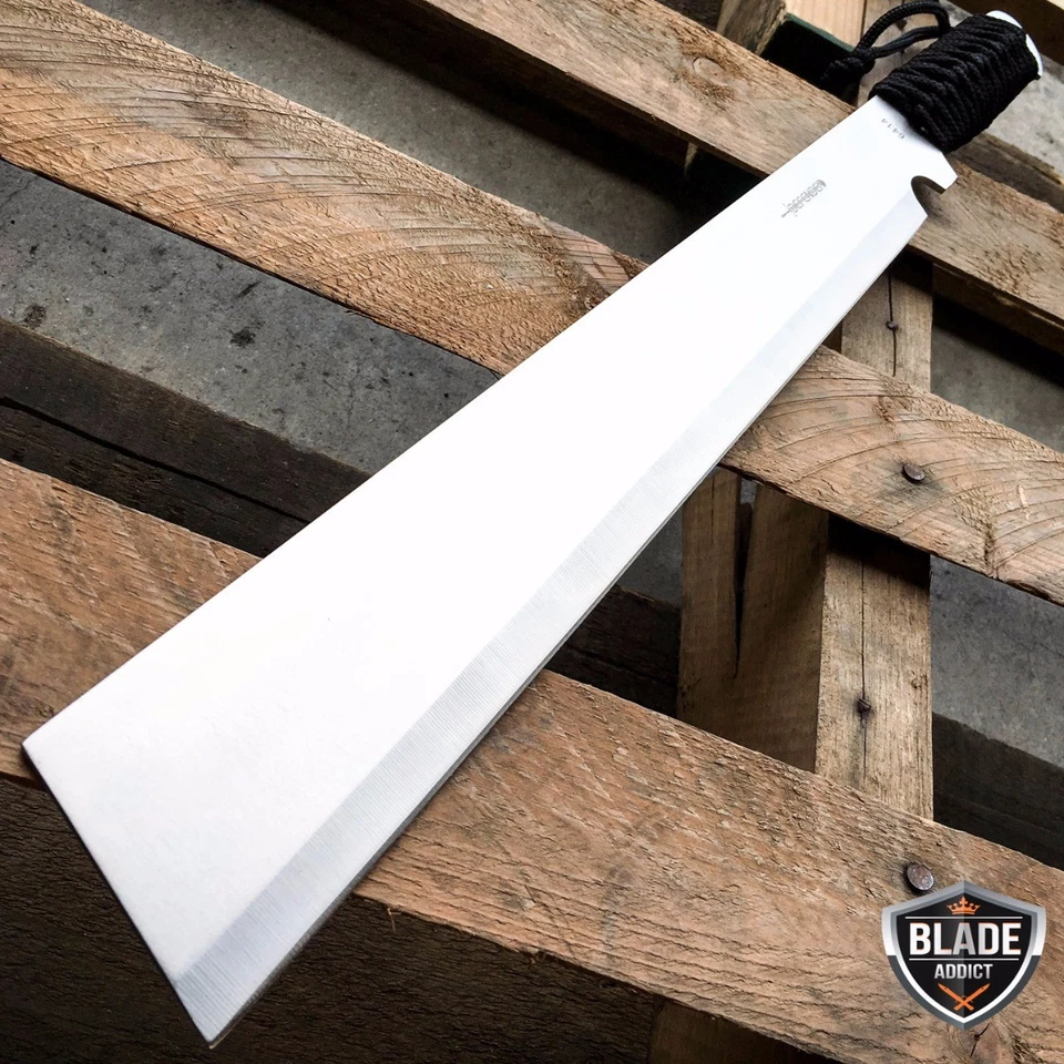 Cuchillo ESPADA 20" CAZA SUPERVIVENCIA Bowie Militar MACHETE ESPIGA COMPLETA HOJA FIJA Foto 1 de 1