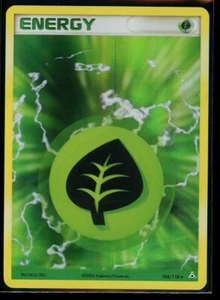 Pokemon Card Grass Energy Ex Holon Phantoms 105/110 Holo Rare - NM - Picture 1 of 2