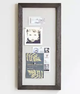 Pottery Barn Folsom Home Office Collection, Charcoal (black), pin board - Picture 1 of 1