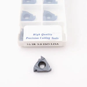 10P 16IR 3.0 ISO LDA Threading Insert CNC Carbide Lathe Tool For Stainless Steel - Picture 1 of 3