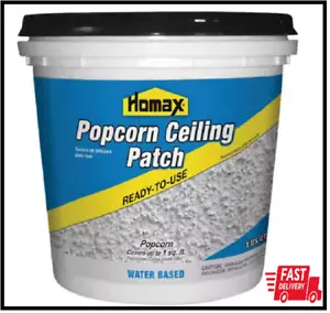 Homax 1 qt. Vorgemischtes Popcorn Aufnäher - Bild 1 von 3