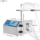 GZL-80 Semi Auto Liquid Filling Machine Digital Control Pneumatic Bottle Filler