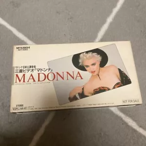Madonna Mitsubishi Werbe VHS Videoband limitiert selten - Bild 1 von 8