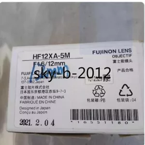 1 PCS new FUJINON 5 megapixel 25MM lens HF12XA-5M GOOD - Picture 1 of 3