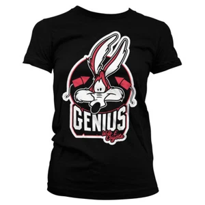 Offiziell lizenziertes Looney Tunes / Wile E. Coyote - Genius Damen T-Shirt S-XXL - Bild 1 von 1