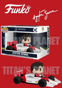 Ayrton Senna POP! Rides Figure Super Deluxe McLaren Ayrton Senna PREORDER - Foto 1 di 1