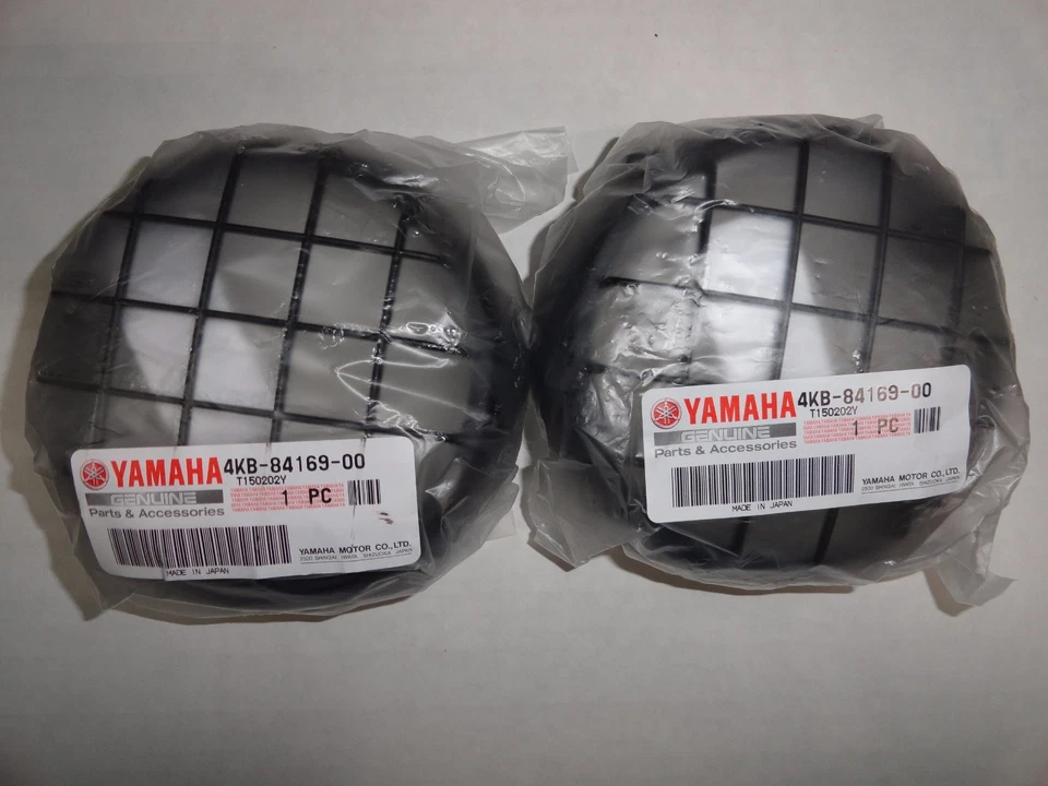 Headlight Head Light Covers Guard QTY 2 OEM Yamaha Banshee Warrior Wolverine 350 - Image 1 of 1