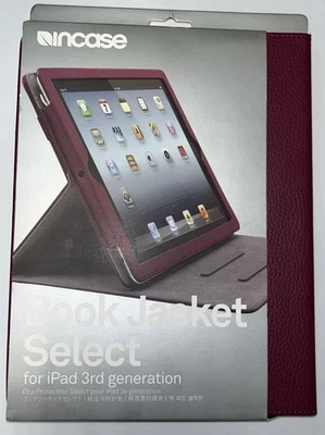 Cranberry Book Jacket For Gen 3 iPad And IPad 2Made By Incase, NEW - Image 1 of 4