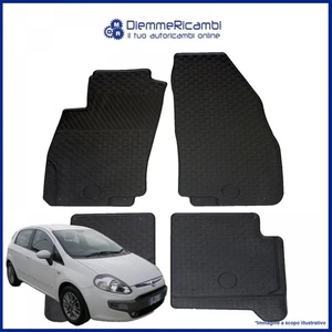 MATTEN - GUMMIMATTEN 3D SCHWARZ FÜR FIAT PUNTO EVO AB 2009 - Bild 1 von 8