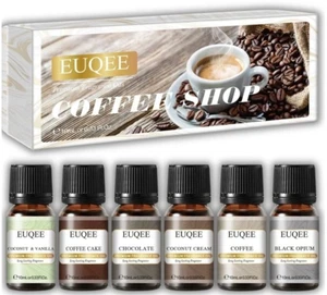 EUQEE Premium Duftöle Set 6 x 10 ml, duftendes ätherisches Öl für Diffusor DIY - Bild 1 von 7