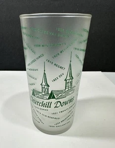 Derby de Kentucky 1954 como nuevo Julep Glass Churchill Downs carrera de caballos determinar - Imagen 1 de 8