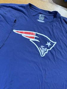 Pro Line Fanatics New England Patriots Men's 4XLB Logo T-Shirt EUC - Picture 1 of 7