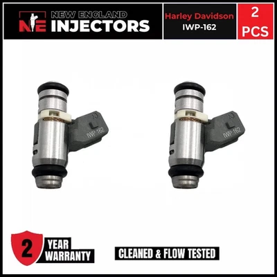 Juego de 2 inyectores de combustible OEM Harley-Davidson IWP162 para 03-16 Softail reconstruido Foto 1 de 4