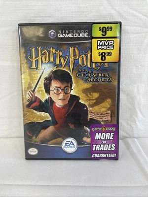 Harry Potter and the Chamber of Secrets Nintendo GameCube 2002 with Manual  - Image 1 of 3