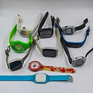 Lot of 10 Unisex Watches - Untested, Various Colors & Models - Zdjęcie 1 z 12