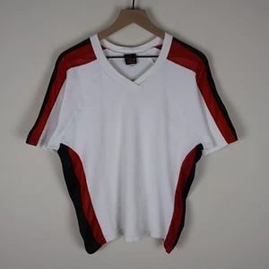 Camisa forrada de malla corta vintage años 90 para mujer talla XL 20x24 - Imagen 1 de 15