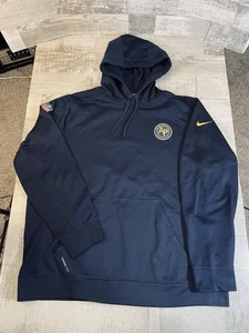 Nike Green Bay Acme Packers Azul Marino Pullover Sudadera con Capucha Para Hombres XXL NFL Fútbol - Imagen 1 de 8