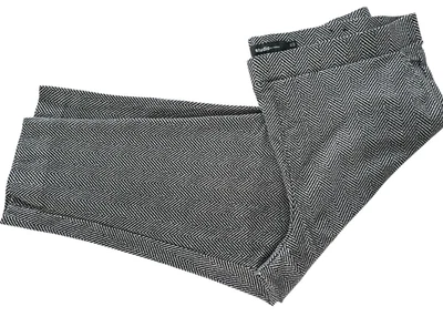 Pantalones cónicos de tiro alto relajados tejido Ponte de espiga Torrid 4 4S 4X 26 Foto 1 de 4