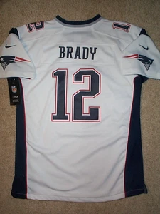 *IRREGULAR* New England Patriots TOM BRADY nfl NIKE Jersey YOUTH KIDS BOYS (xl) - Picture 1 of 3