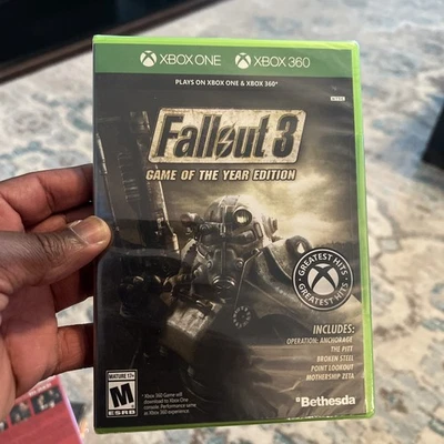 Fallout 3: Game of The Year Edition (Platinum Hits) Xbox 360 (Brand New Factory - Image 1 of 4