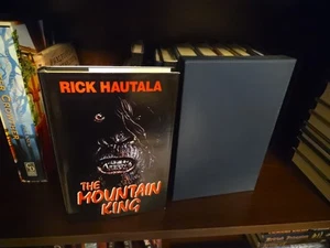 The Mountain King Rick Huatala signed #419 slipcase Cemetery Dance - Picture 1 of 3