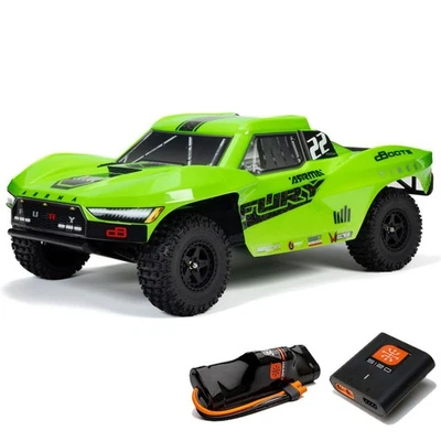 Arrma 3221T1 1:10 FURY 2WD RTR Brushed Short Course Truck grün - inkl. Akku/Lade - Bild 1 von 4