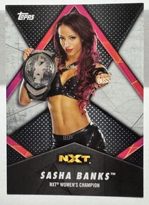2018 Topps WWE Women's Division Sasha Banks #WC-13 Women's Champion - Bild 1 von 2