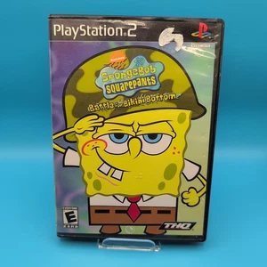 SpongeBob SquarePants: Battle for Bikini Bottom Sony PlayStation 2 PS2 Tested - Picture 1 of 5