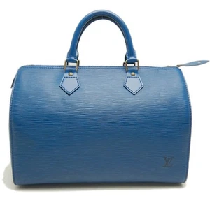 LOUIS VUITTON Epi Handtasche Speedy 30 M43005 Toledo Blau / 252692 - Bild 1 von 10