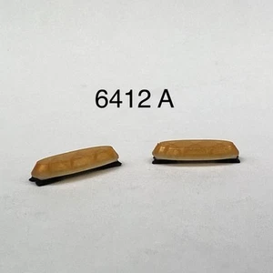 2 Pack 1/64 Amber Federal Signal Vista Lightbar Work Construction Truck - Picture 1 of 10