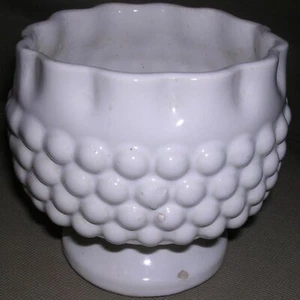 Vintage Schuhnagel Perlen Jardiniere Pflanzgefäß (Vase Schale Blumentopf) 4,5" (H) x 5" (B) - Bild 1 von 6
