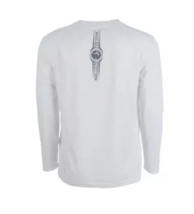 BIMINI BAY OUTFITTERS LS CABO CREW Fishing Shirt NWT Blood Guard XXL White 2XL - Picture 1 of 4