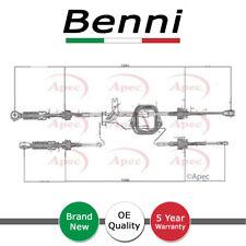 Gear Selector Cable Benni Fits Peugeot 107 Toyota Aygo Citroen C1 1.0 2444AT