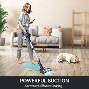 Cordless Vacuum Cleaner 6 in 1 Solid Handheld Stick Cleaning Powerful Suction Us - Picture 1 of 24