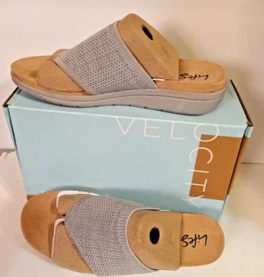 Sandalias de tanga para mujer Lifestride tejidas junto a la piscina - talla 8,5 W - nuevas en caja Foto 1 de 4