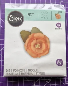 Sizzix Bigz Calliope Florals Die 661243 ~ Fabric & Sewing - Picture 1 of 4