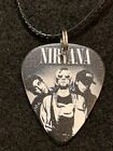 NIRVANA Guitar Pick Necklace Grunge MUSIC Kurt Cobain (G) Band Photo