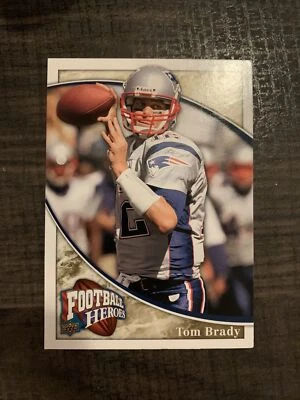 2009 Upper Deck Football Heroes - #70 Tom Brady - Image 1 of 2