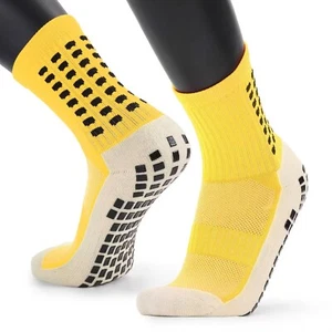 1 Pair Sport Socks Anti-Slip Grip Soccer Football Basketball Men/W Socks Premium - Picture 1 of 27