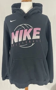 Nike Volleyball - Black Hoodie Hooded Sweatshirt - Women's Large - Picture 1 of 5