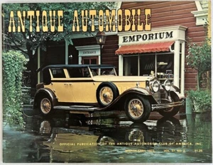 Antique Automobile 1973 OFFICIAL PUBLICATION OF THE ANTIQUE Automobile Club - Picture 1 of 6