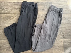 Lot Of REI Co Op Pants Youth XL/18 Black Gray Hiking Nylon Pants Joggers - Picture 1 of 7