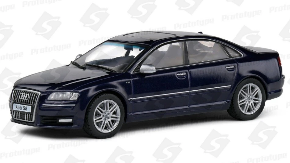 Solido AUDI A8 S8 (D3) 2010 BLUE 1:43 - Immagine 1 di 1