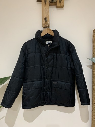 Cappotto imbottito corto nero vintage Y2K VALENTINO anni 90 00 unisex età 12 anni