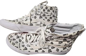 VANS Baron Von Fancy taglia W9 M7,5 top alto con zip sul retro - Foto 1 di 7