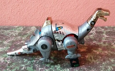  TAKARA JAPAN 1980 1984 TRANSFORMERS G1 DINOBOT BRONTOSAURO BRONTO DINO FANGHI - Immagine 1 di 4